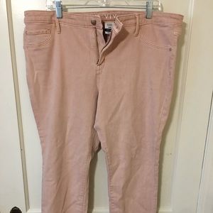 Blush jeggings